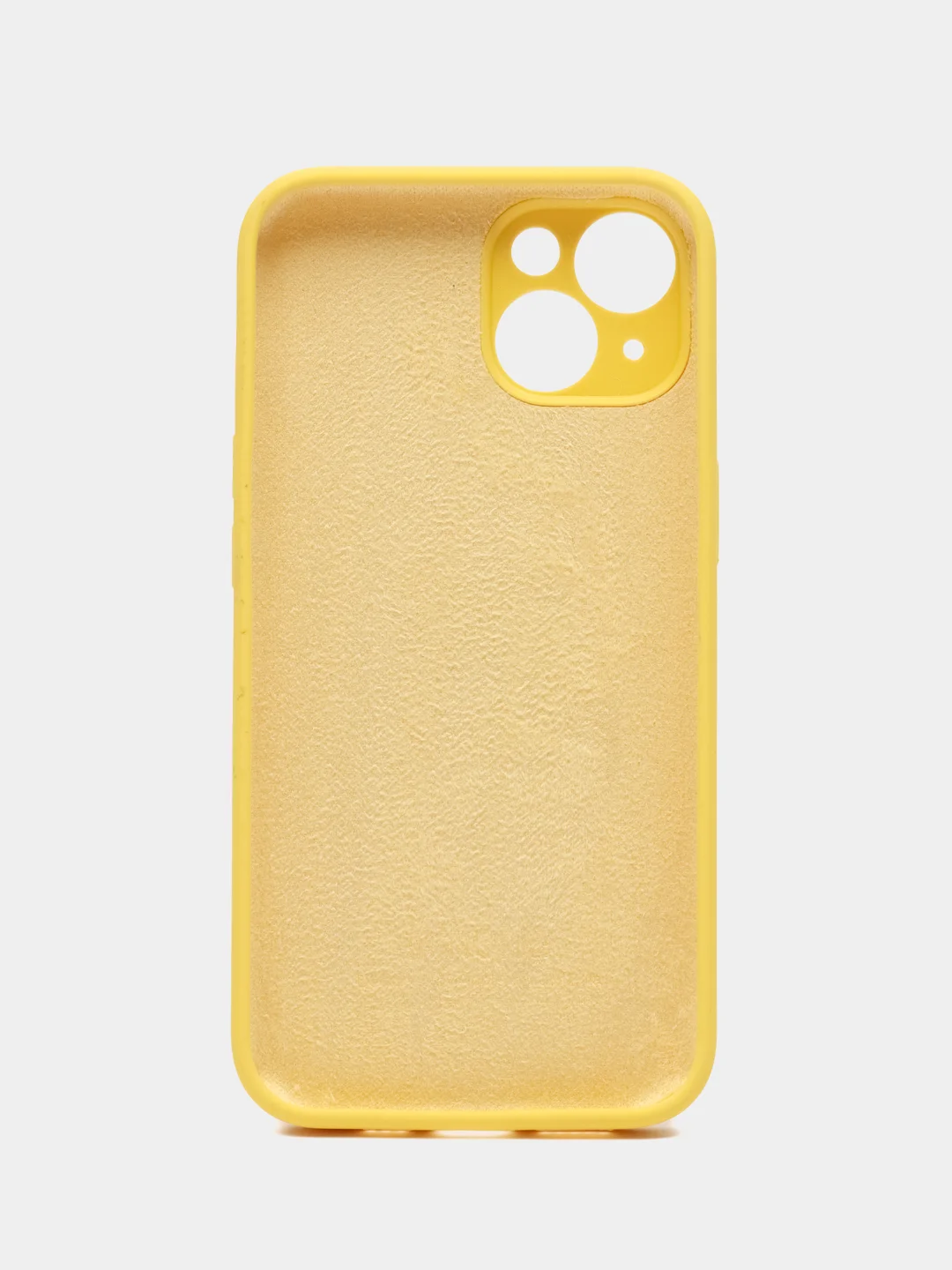 Желтый чехол Айфон 14 pro, iPhone 14 Pro, силиконовый, Silicone Case