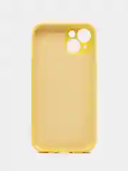 Желтый чехол Айфон 14 pro, iPhone 14 Pro, силиконовый, Silicone Case