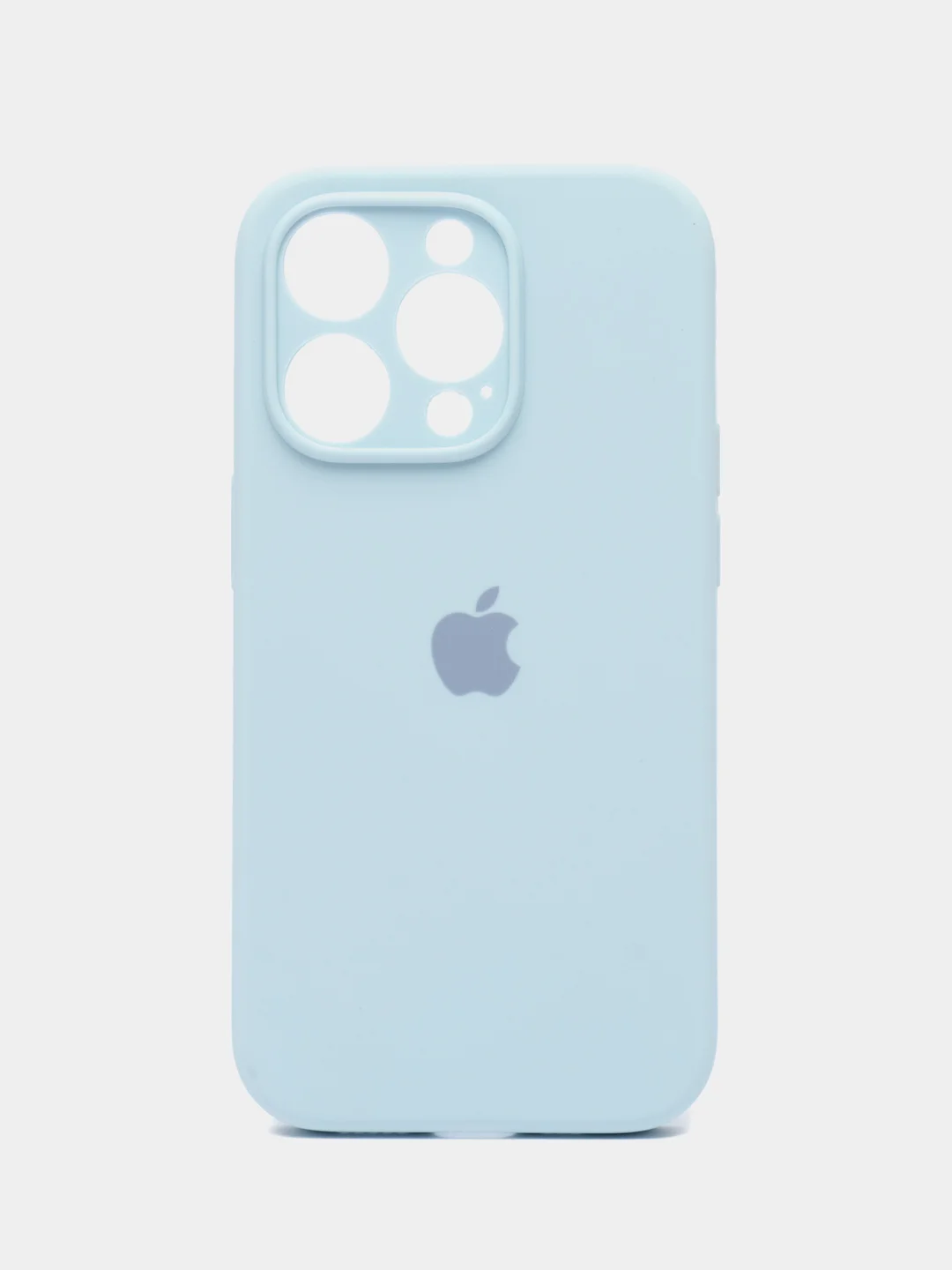 Светло-синий чехол Айфон 14 pro, iPhone 14 Pro, силиконовый, Silicone Case