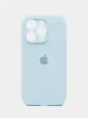 Светло-синий чехол Айфон 14 pro, iPhone 14 Pro, силиконовый, Silicone Case