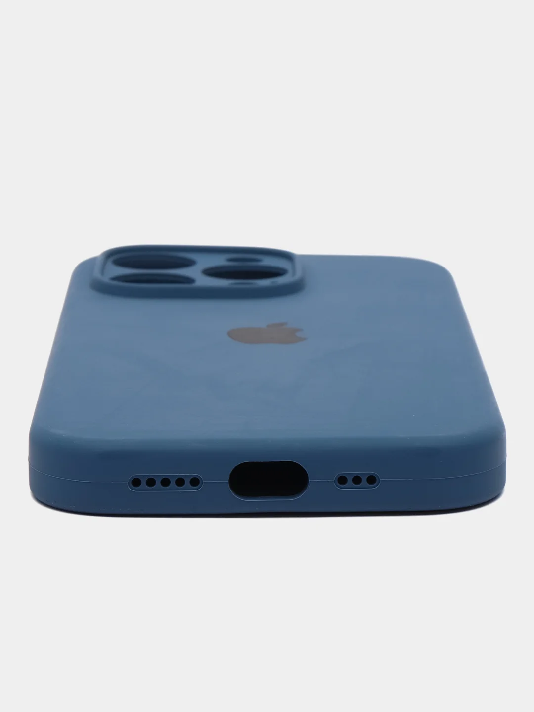 Синий чехол Айфон 14 pro, iPhone 14 Pro, силиконовый, Silicone Case