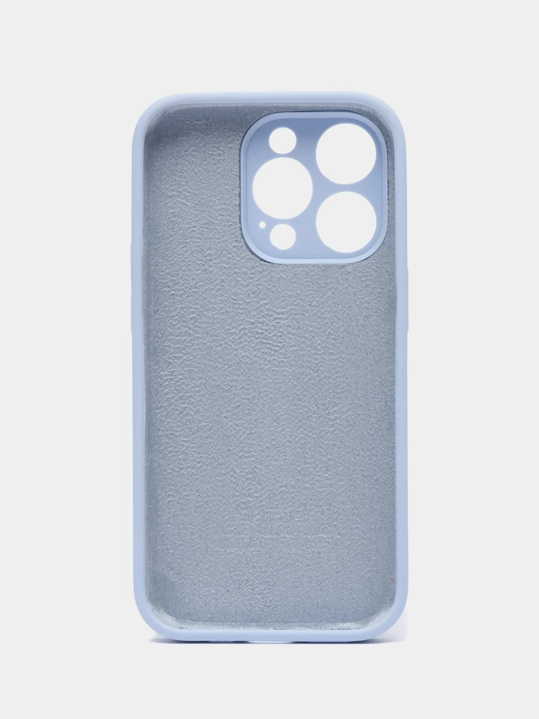 Синий меланж чехол Айфон 14 pro, iPhone 14 Pro, силиконовый, Silicone Case