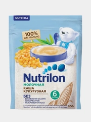 Каша молочная Nutrilon, кукурузная, с 6 месяцев, 200г