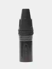 Черный кабельный разъем XLR male Black, комплект 4 шт
