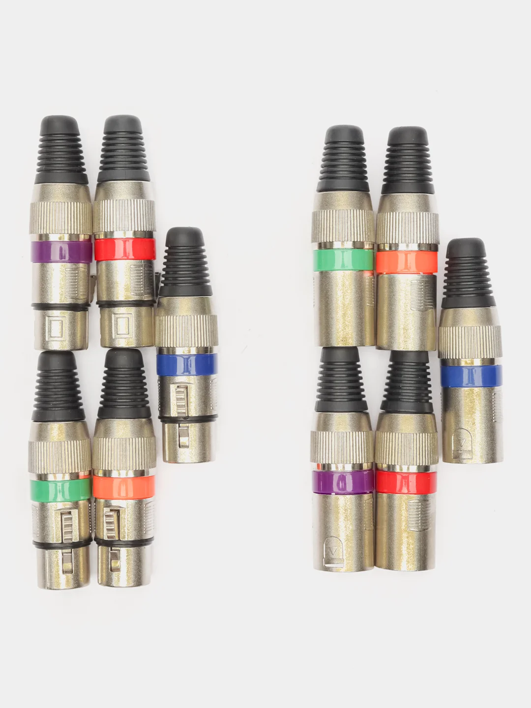 Кабельный разъем XLR male+female (5 пар/10 штук)
