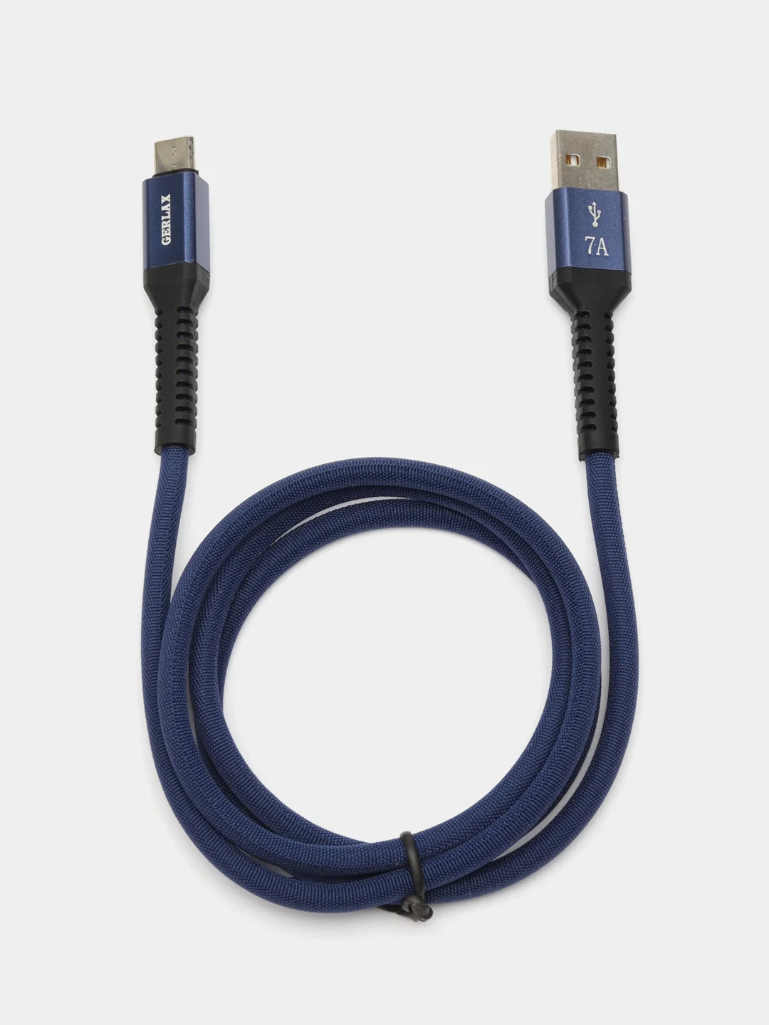 Кабель зарядный плетеный, Type-C кабель зарядки для телефона, шнур Type-c USB, 7А, 1 метр