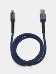 Кабель зарядный плетеный, Type-C кабель зарядки для телефона, шнур Type-c USB, 7А, 1 метр