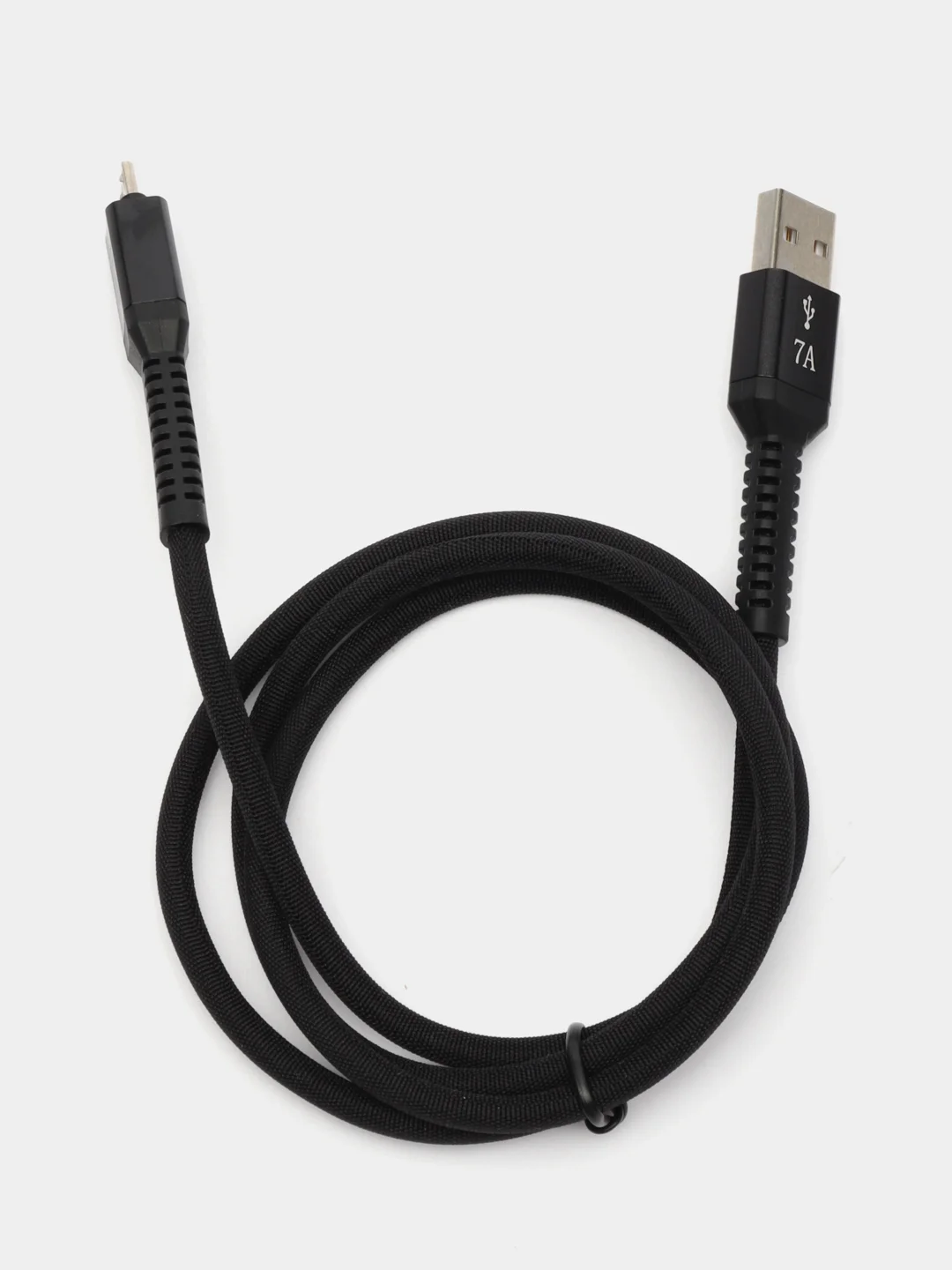 Кабель зарядный плетенный Micro USB кабель зарядки для телефона шнур 7А, 1 метр