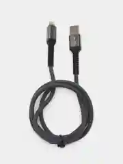 Зарядный кабель для телефона, плетеный шнур Lightning для iPhone/Айфона 7А, 1 метр
