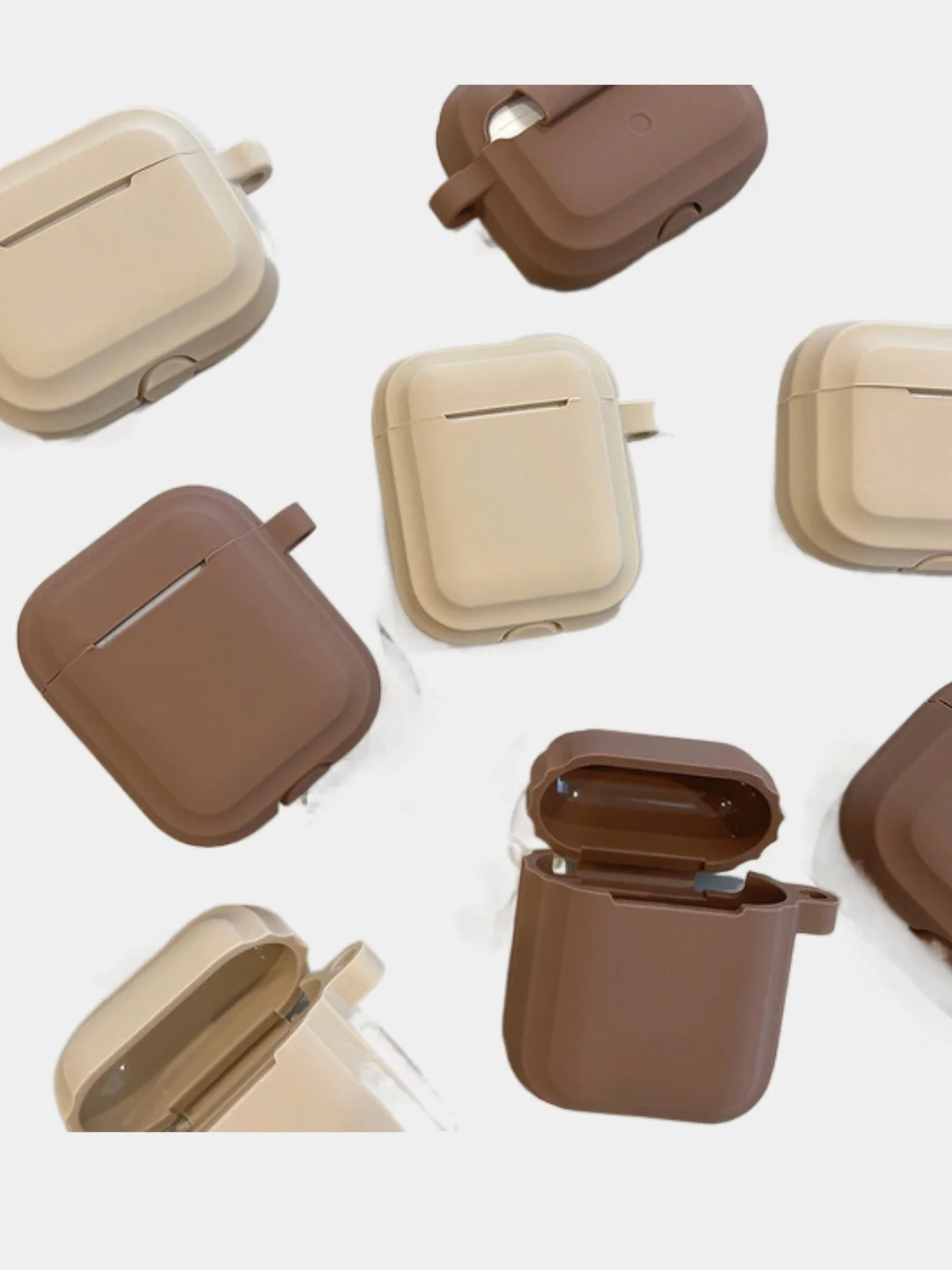 Силиконовый чехол для наушников AirPods Pro, AirPods Pro 2, AirPods 3