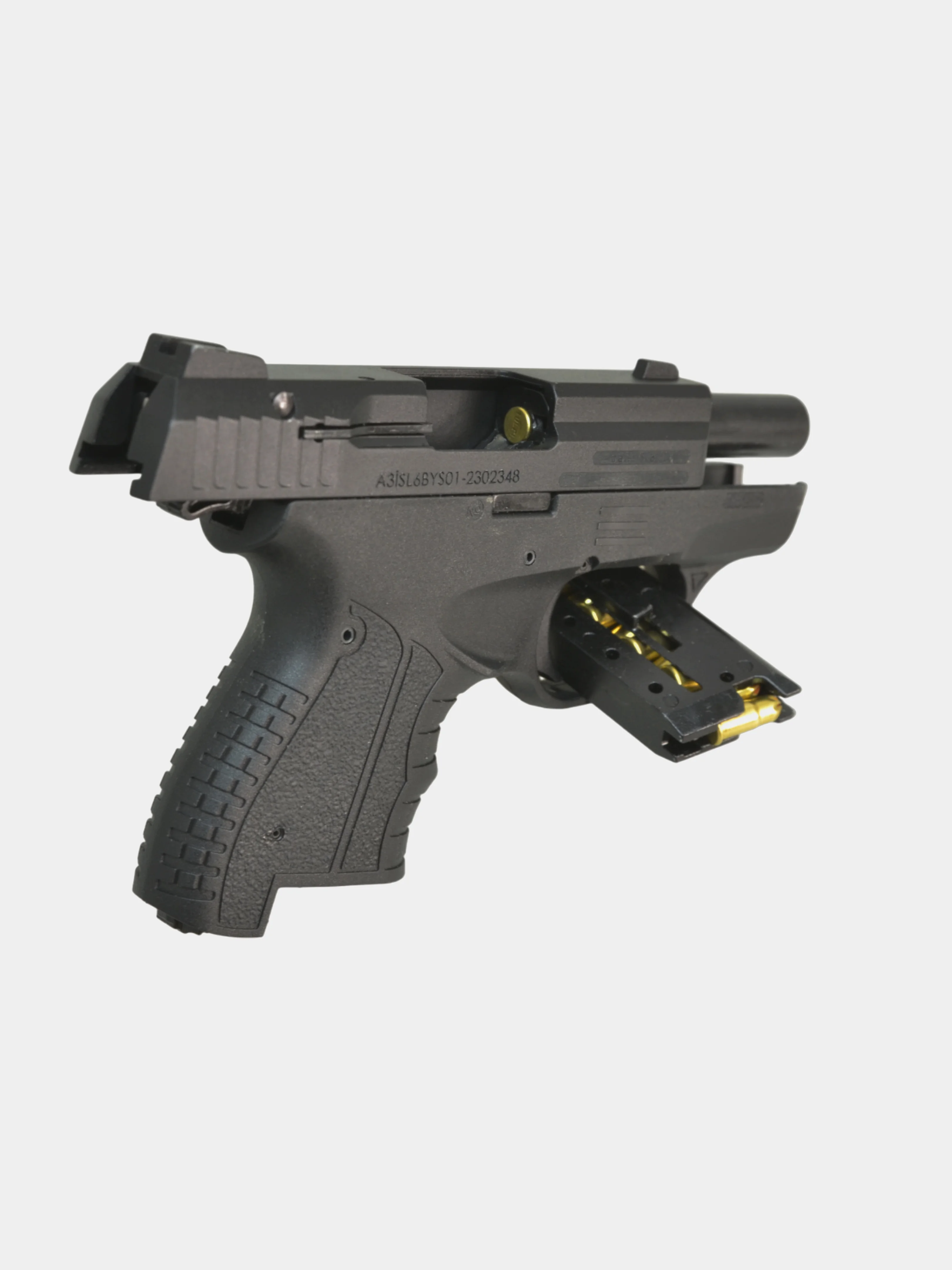 Сигнальный шумовой пистолет КСОИ Stalker Kurs M906 под патрон 5,6/16 HILTI, черный