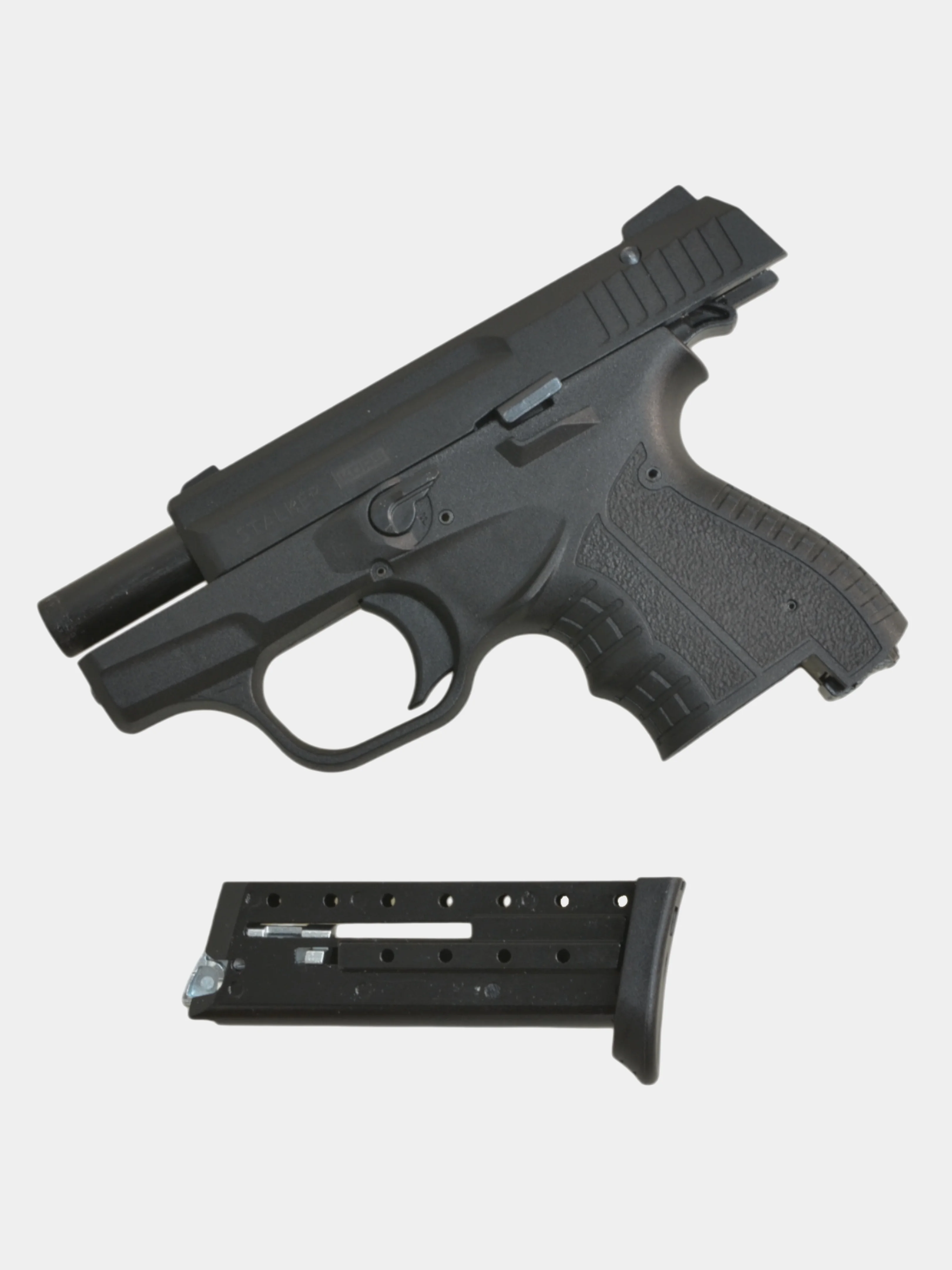 Сигнальный шумовой пистолет КСОИ Stalker Kurs M906 под патрон 5,6/16 HILTI, черный