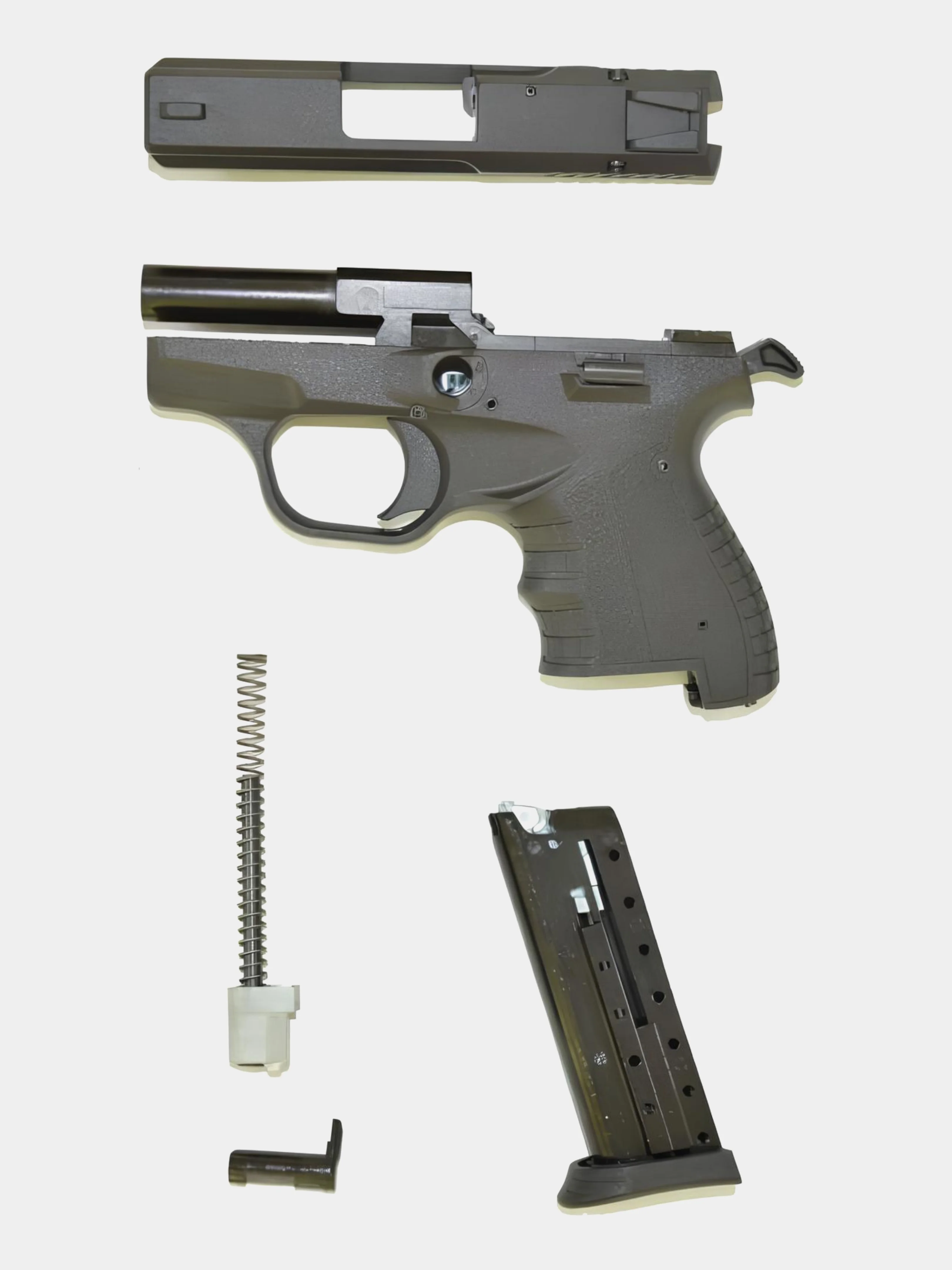 Сигнальный шумовой пистолет КСОИ Stalker Kurs M906 под патрон 5,6/16 HILTI, черный
