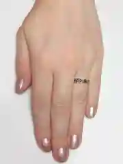 Кольцо винтажное Завитки