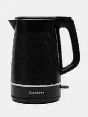 Чайник Brayer 1019BR (металл в пластике) 1,7 л (черный) 2200 Вт