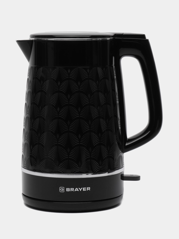 Чайник Brayer 1019BR (металл в пластике) 1,7 л (черный) 2200 Вт