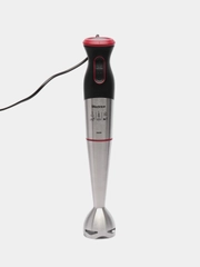 Блендер Blackton Bt HB1033SS 1000 Вт (черный/красный) 3 насадки металл 2 скорости
