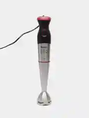 Блендер Blackton Bt HB1033SS 1000 Вт (черный/красный) 3 насадки металл 2 скорости