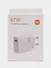 Белый блок питания адаптер  67W, 120W, быстрая зарядка, Quick Charge