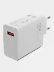 Белый блок питания адаптер  67W, 120W, быстрая зарядка, Quick Charge