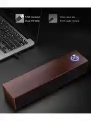Коричневый компьютерная колонка-саундбар Perfeo Concert, мощность 6 Вт, USB