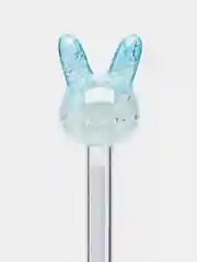 Синий ручка шариковая "Crystal Rabbit" синяя, 0,7мм