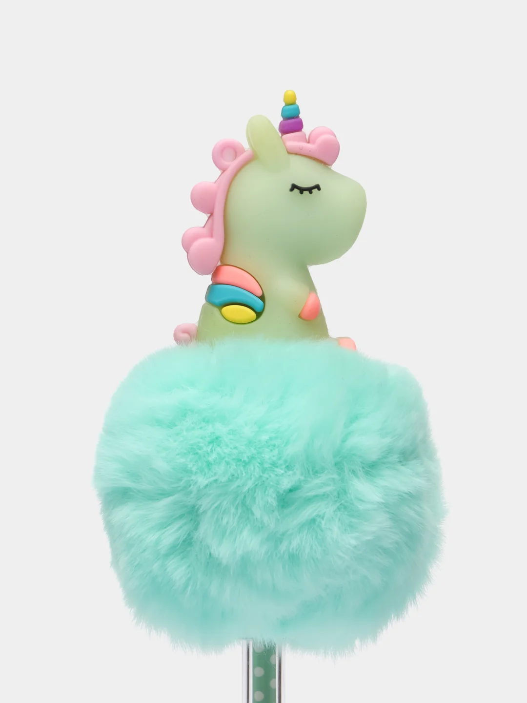 Голубой ручка шариковая "Candy Unicorn"