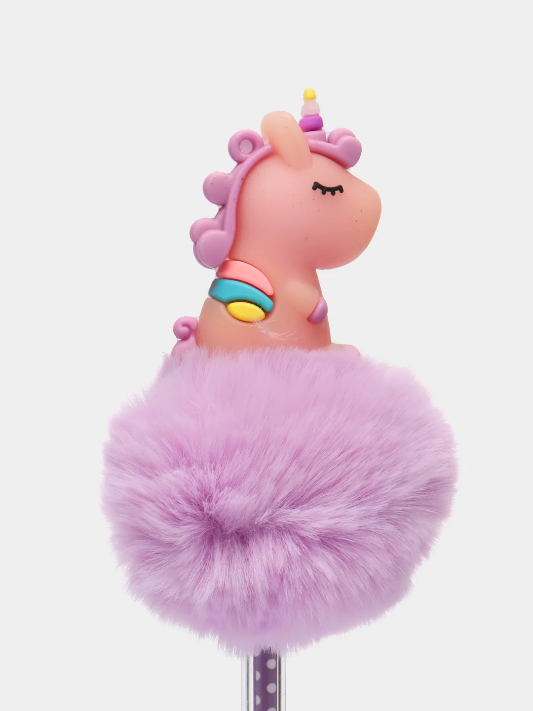 Фиолетовый ручка шариковая "Candy Unicorn"