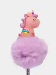 Фиолетовый ручка шариковая "Candy Unicorn"