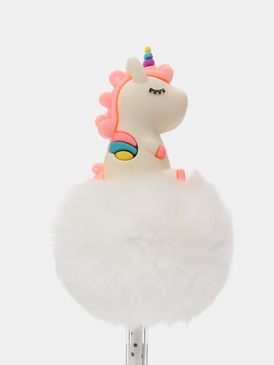 Белый ручка шариковая "Candy Unicorn"