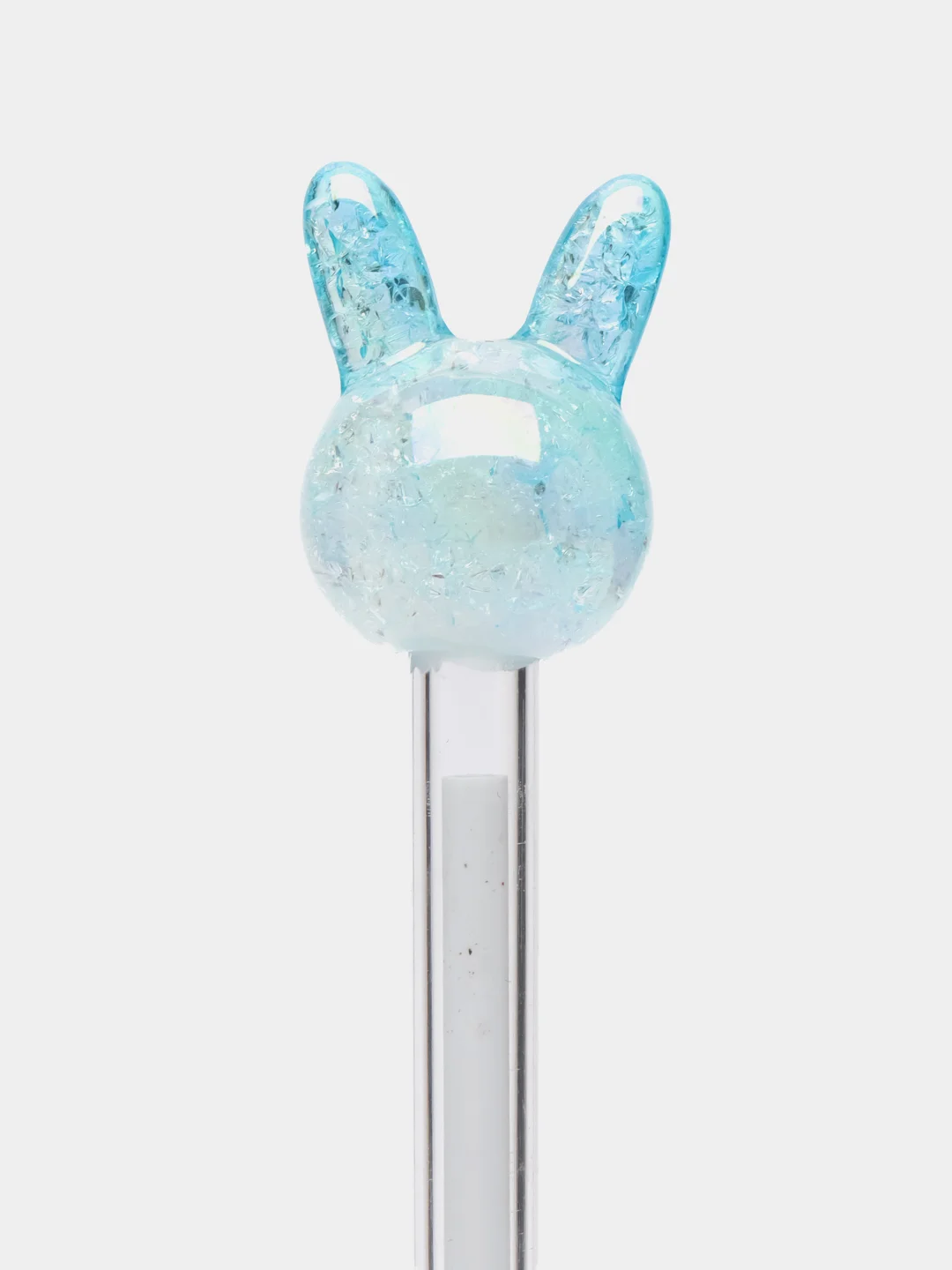 Голубой ручка шариковая "Crystal Rabbit" синяя, 0,7мм