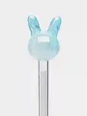 Голубой ручка шариковая "Crystal Rabbit" синяя, 0,7мм