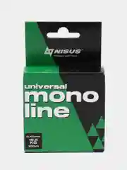 Леска NISUS MONOLINE, диаметр 0.45 мм, тест 19.5 кг, 100 м, зелёная
