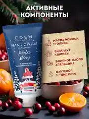 Подарочный набор, крем для рук + жидкое мыло для рук, EDEN Winter mood BLUE
