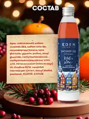 Подарочный набор, крем для рук + мыло + гель для душа + крем для тела, EDEN Winter mood BLUE