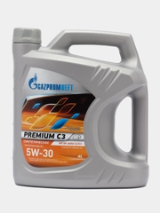 Gazpromneft Premium C3 5W-30 Масло моторное, Синтетическое, 4 л