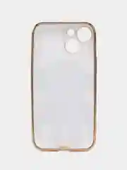 Белый чехол противоударный для смартфона Iphone 13, с кольцом-держателем и подставкой