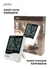 Часы-метеостанция Perfeo "Lein"