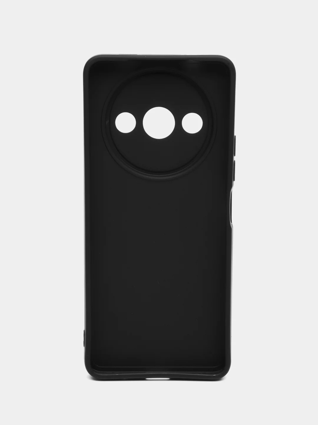 Черный чехол для Xiaomi Redmi A3/A3x/Poco C61 (Сяоми Редми А3х), черный защита камеры силиконовый