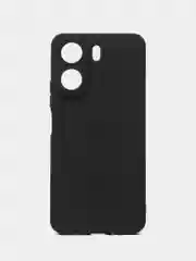 Черный чехол для Xiaomi Redmi 13C/Poco C65 (Сяоми Редми 13С/С65),черный защита камеры силиконовый
