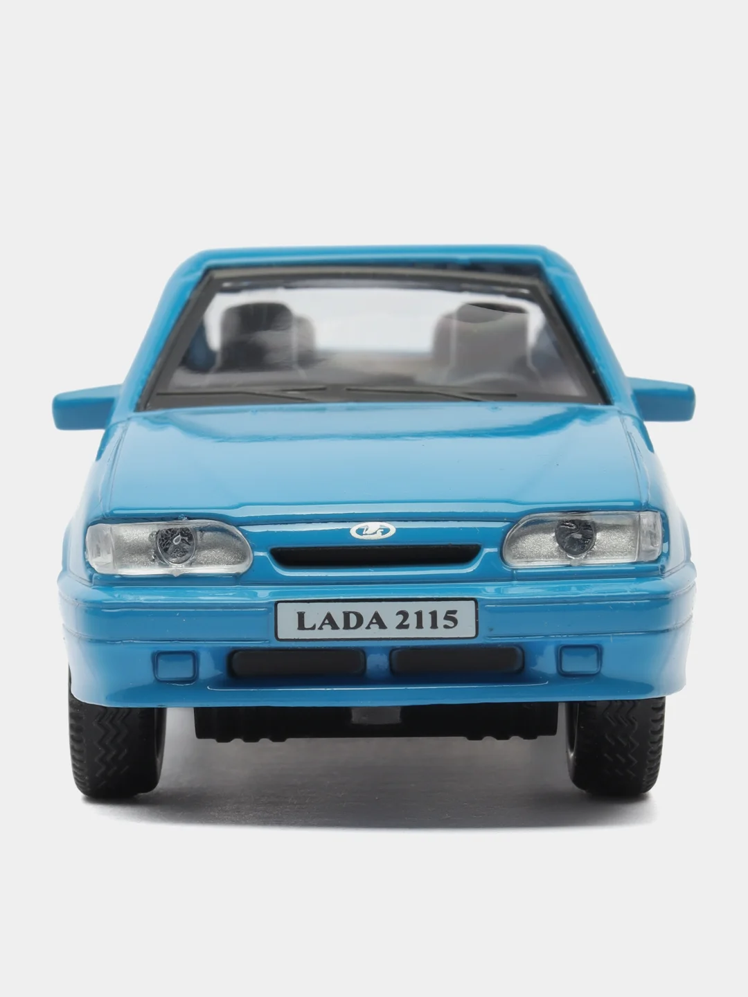 Синий машина "Lada 2115 Samara" 12 см, Технопарк, открываются передние двери и багажник, металл