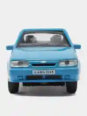 Синий машина "Lada 2115 Samara" 12 см, Технопарк, открываются передние двери и багажник, металл