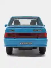 Синий машина "Lada 2115 Samara" 12 см, Технопарк, открываются передние двери и багажник, металл
