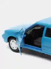 Синий машина "Lada 2115 Samara" 12 см, Технопарк, открываются передние двери и багажник, металл
