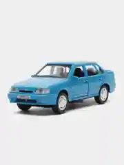 Синий машина "Lada 2115 Samara" 12 см, Технопарк, открываются передние двери и багажник, металл