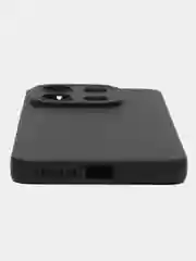 Черный чехол для Xiaomi Redmi Note 13 4G (Сяоми Редми Ноут 13), черный защита камеры силиконовый