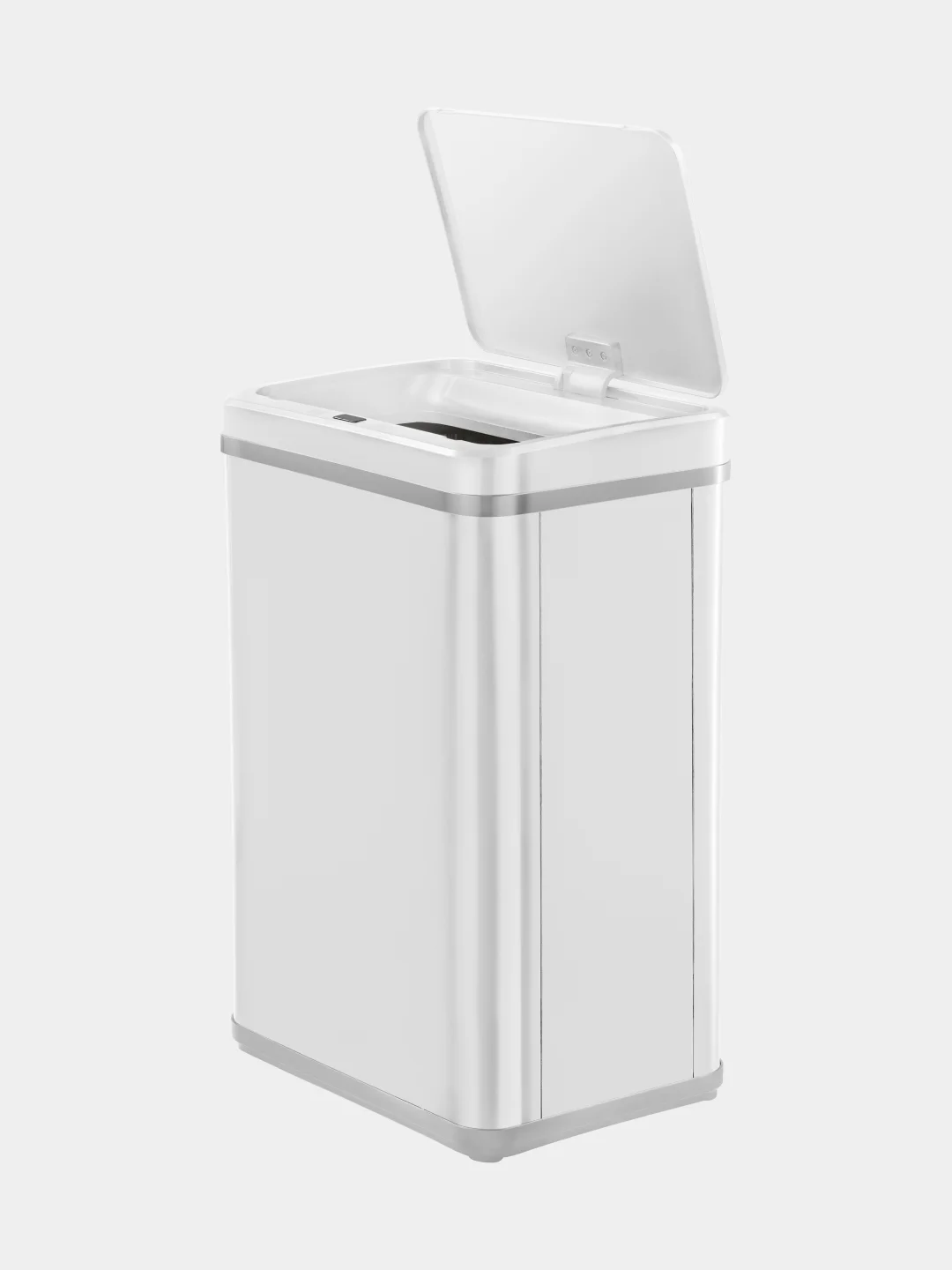 Белый сенсорное ведро для мусора TESLER STB-40F (складное)