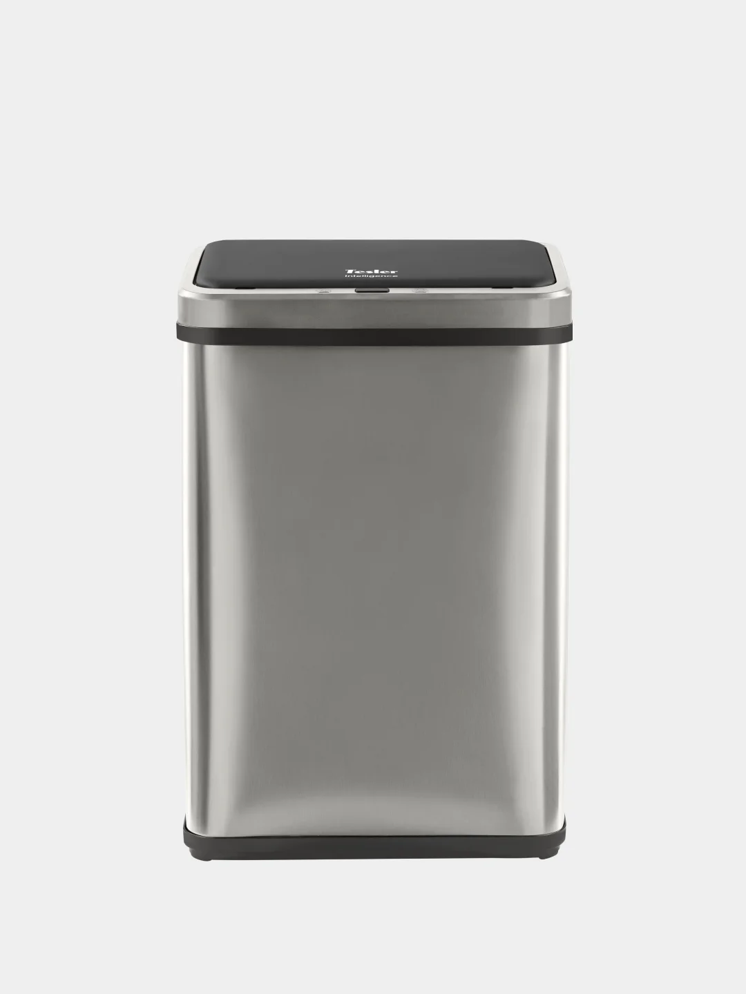 Серый металлик сенсорное ведро для мусора TESLER STB-40F (складное)