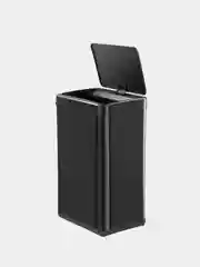 Черный сенсорное ведро для мусора TESLER STB-40F (складное)