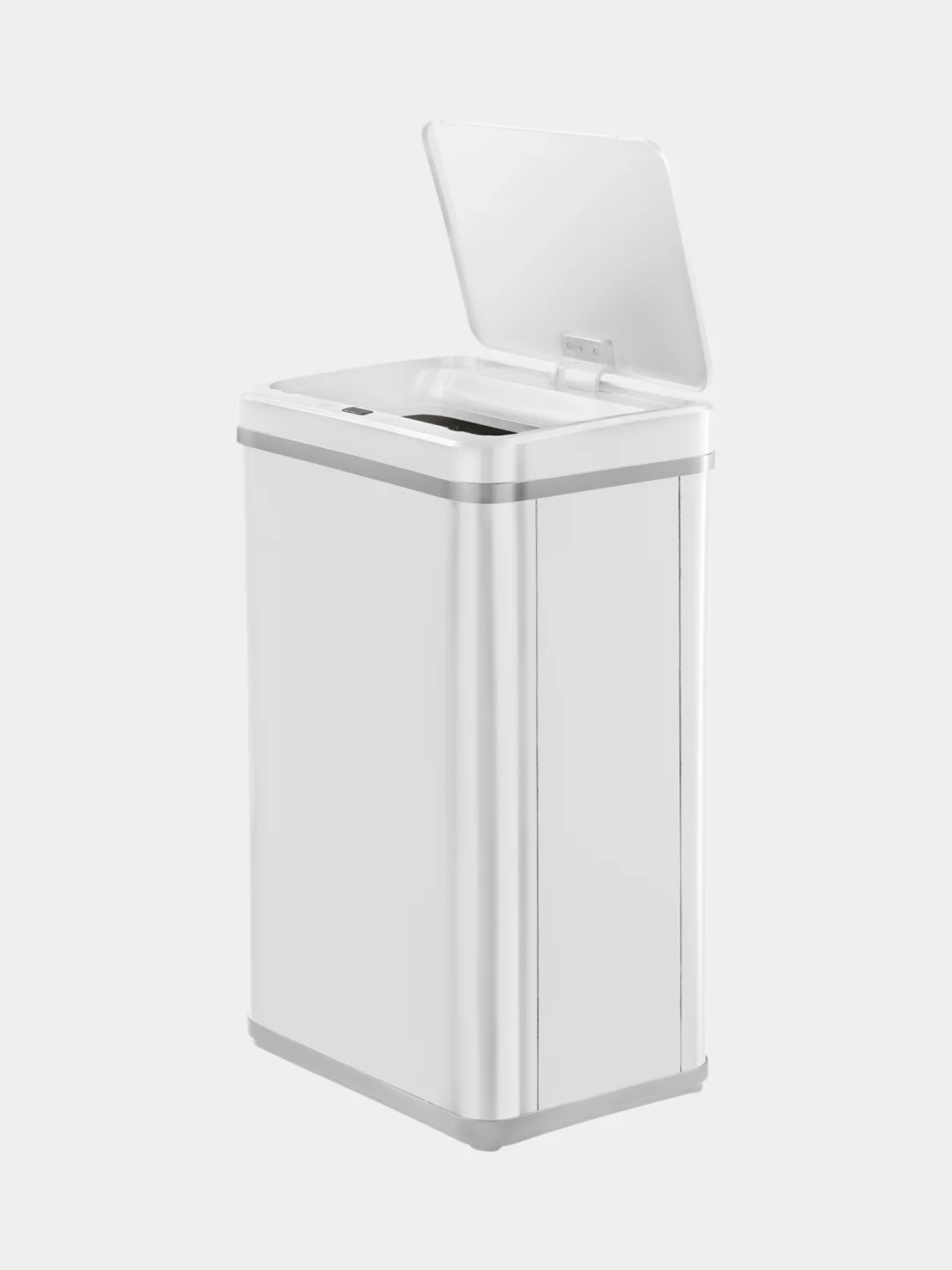 Белый сенсорное ведро для мусора TESLER STB-50F (складное)